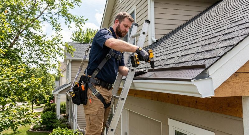 Gutter Cap Installation in Mcdonough, GA