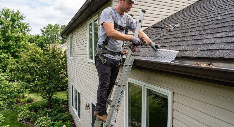 Gutter Filter Installation in Longmont, CO