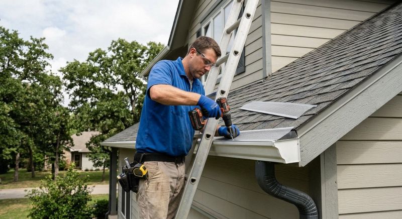 Gutter Protection Installation in Arvada, CO