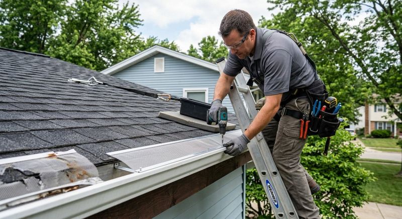Gutter Screen Repair in Sacramento, CA