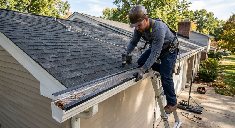 Leaf Barrier Installation in Roseville, CA